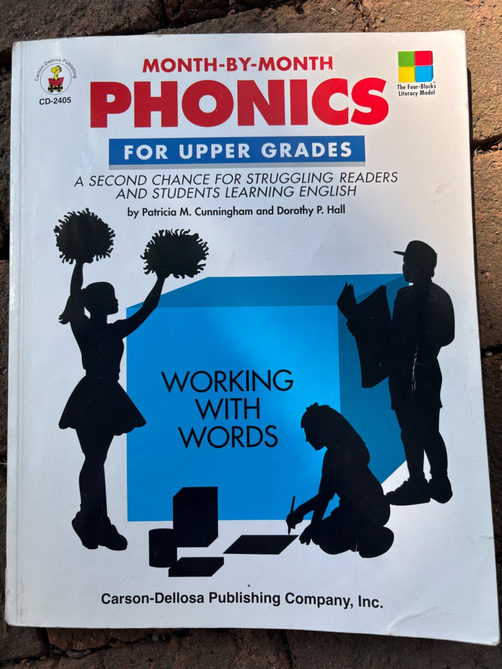 Month-by-Month Phonics for Upper Grades - Blue & Black Cover